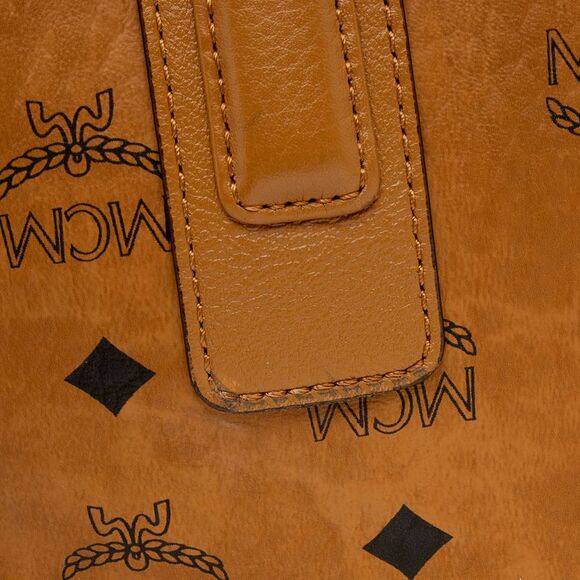 MCM Visetos Liz Reversible Medium Shopper Tote - Picture 12 of 15